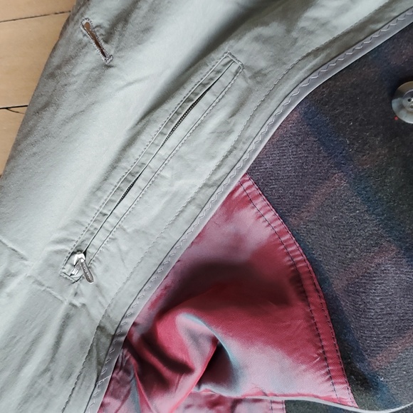 Vintage Bugatti Khaki Trench Coat - Picture 4 of 6